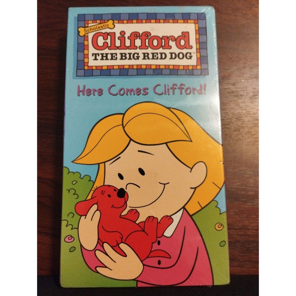 Clifford the Big Red Dog - Here Comes Clifford VHS Tape 2001 Scholastic Cartoon